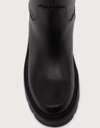 Pinko ботуши под коляното дамски от кожа Altea 05 черни SD0553P001Z99