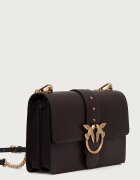 Pinko чанта crossbody дамска от кожа бордо 105857 A0F1