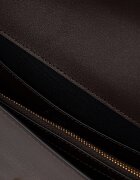 Pinko чанта crossbody дамска от кожа бордо 105857 A0F1
