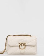 Pinko чанта crossbody дамска от кожа бяла 100038 A0F2