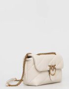Pinko чанта crossbody дамска от кожа бяла 100038 A0F2