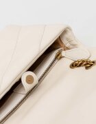 Pinko чанта crossbody дамска от кожа бяла 100038 A0F2