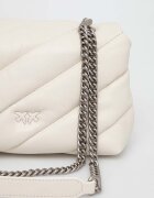 Pinko чанта crossbody дамска от кожа бяла 100039 A0F2