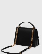 Pinko чанта crossbody дамска от кожа черна 100066 A0F1