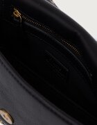 Pinko чанта crossbody дамска от кожа черна 107665 A2JG
