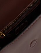 Pinko чанта crossbody дамска от кожа кафява 104297 A1EN