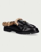Pinko чехли дамски от кожа Nora 09 черни SD0683P186Z99