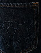 Pinko дънки relaxed fit дамски тъмносини 103857 A3HE