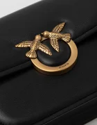 Pinko Кожена чанта в черно 104297 A26L