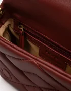 Pinko Кожена чанта в кафяво