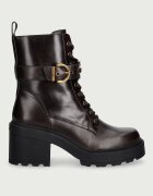 Pinko кубинки дамски от кожа Altea 01 кафяви SD0549P001L72