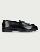 Pinko мокасини дамски от кожа Nora 07 черни SD0657P001Z99