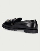 Pinko мокасини дамски от кожа Nora 08 черни SD0681P185Z99