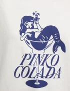 Pinko Памучна тениска дамска в бежово 105526 A33N