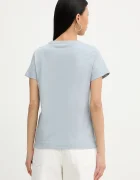 Pinko Памучна тениска дамска в синьо 100355 A339