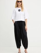 Pinko Панталон дамски черен с висока талия 106812 A3AV