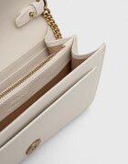 Pinko портфейл дамски от кожа бял 100062 A0F1