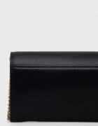 Pinko портфейл дамски от кожа черен 100062 A0F1