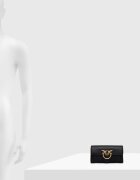Pinko портфейл дамски от кожа черен 100062 A0F1