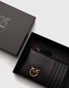Pinko портфейл дамски от кожа черен 100251 A0F1