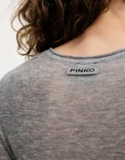 Pinko пуловер дамски с вълна сив 105398 A2PM