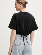 Pinko тениска дамски памучна черна 106907 A3AR