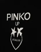 Pinko Up Детска рокля в черно къса със стандартна кройка F4PIJGDR088