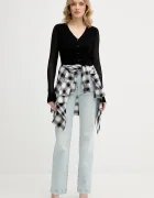Pinko Жилетка с вълна в черно от лека материя 106321 A34B