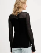 Pinko Жилетка с вълна в черно от лека материя 106321 A34B