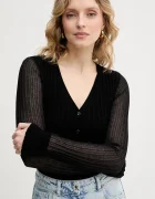 Pinko Жилетка с вълна в черно от лека материя 106321 A34B