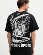 Plein Sport Памучна тениска