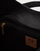 Pollini шопинг чанта дамска от кожа черна PC4402PP1P QC1