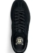 Polo Ralph Lauren Bedford маратонки дамски от велур черни 804975536004