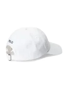 Polo Ralph Lauren бейзболна шапка дамска от памук бяла 211912843