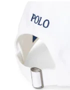 Polo Ralph Lauren бейзболна шапка дамска от памук бяла 211912843
