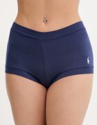 Polo Ralph Lauren бикини тип хипстър дамски от памук с еластан тъмносини 4P0500