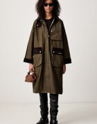 Polo Ralph Lauren блуза с дълги ръкави дамска от памук кафява 211B14604