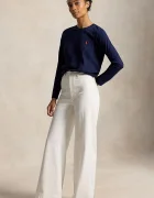Polo Ralph Lauren блуза с дълги ръкави дамска от памук тъмносиня 211B14604