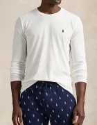 Polo Ralph Lauren Блуза с дълги ръкави мъжка в бяло с изчистен дизайн 714844759004