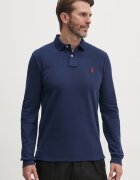 Polo Ralph Lauren блуза с дълги ръкави от памук синя 710680790