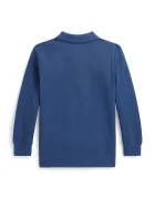 Polo Ralph Lauren блуза с дълги ръкави за деца от памук синя 322703634501