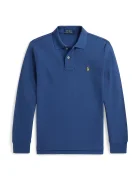 Polo Ralph Lauren блуза с дълги ръкави за деца от памук синя 323703634501