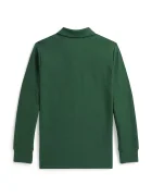 Polo Ralph Lauren блуза с дълги ръкави за деца от памук зелена 323703634502