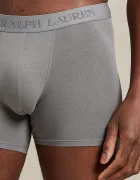 Polo Ralph Lauren боксерки мъжки от памук с еластан 3 броя черни 714966105