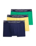Polo Ralph Lauren Боксерки мъжки от памук с еластан 3 броя зелени 714830299