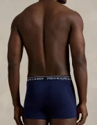 Polo Ralph Lauren Боксерки мъжки от памук с еластан 3 броя зелени 714830299