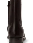 Polo Ralph Lauren боти с връзки мъжки от кожа Owen Zip Bt кафяви 811P15889002