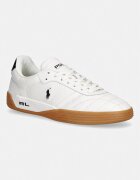 Polo Ralph Lauren Broome маратонки мъжки от кожа бели 809P07525001