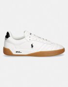 Polo Ralph Lauren Broome маратонки мъжки от кожа бели 809P07525001