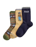 Polo Ralph Lauren чорапи дамски 3 броя бежови 455P18195